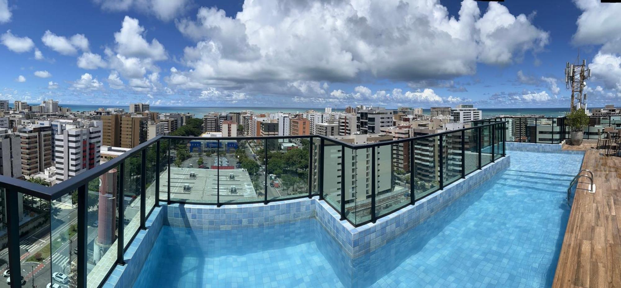Novissimo, 500M Praia, Garagem, Vista - Luzes Do Arrebol Maceio  Exterior photo